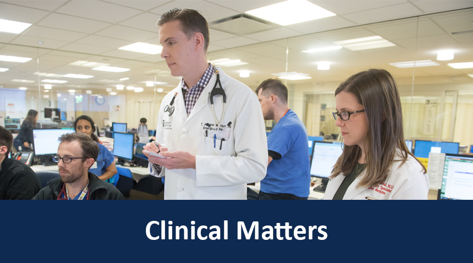 Clinical Matters - team of clinical researchers in a lab