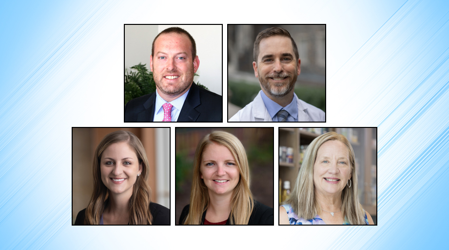 photos of J. Marrs, P. Gregory, D. Firkus, L. Deal, and S. Spinler