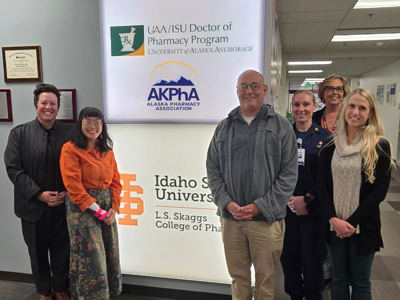 Alaska Pharmacy Association (AKPhA), Idaho State University/University of Alaska Anchorage (ISU/UAA) Doctor of Pharmacy Program, and the Alaska Board of Pharmacy (AK BOP)