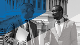 Advocacy Agenda - two men in front of the U.S. Capitol