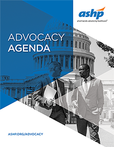 Advocacy Agenda cover - two men in front of the U.S. Capitol