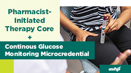 Pharmacist-Initiated Therapy Core + Continuous Glucose Monitoring