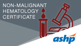 Non-Malignant Hematology Certificate